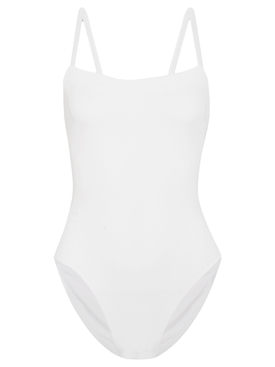 Aquarelle one-piece swimsuit white