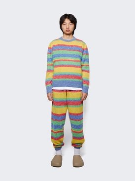 marled stripe crewneck sweater secondary image