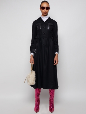 7 Moncler FRGMT Hiroshi Fujwara Dress Black secondary image