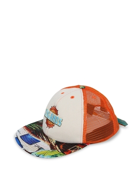 Islands Trucker Hat White multicolor secondary image