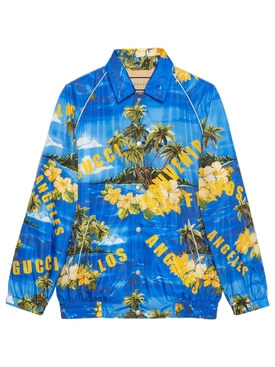 LOVE PARADE Los Angeles Tropical Print Jacket