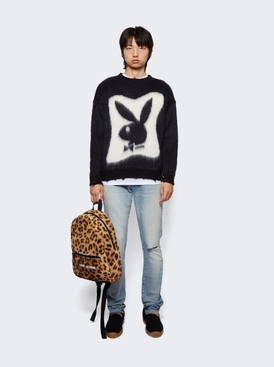 X Playboy Sweater Black and Natural secondary image