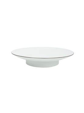 Porcelain desert plate WHITE