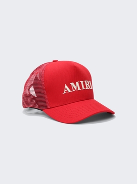 LOGO TRUCKER HAT Red secondary image