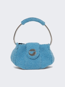 FLEECE RING POUCH Turquoise Blue