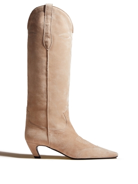 DALLAS SUEDE LEATHER KNEE HIGH BOOT Coco