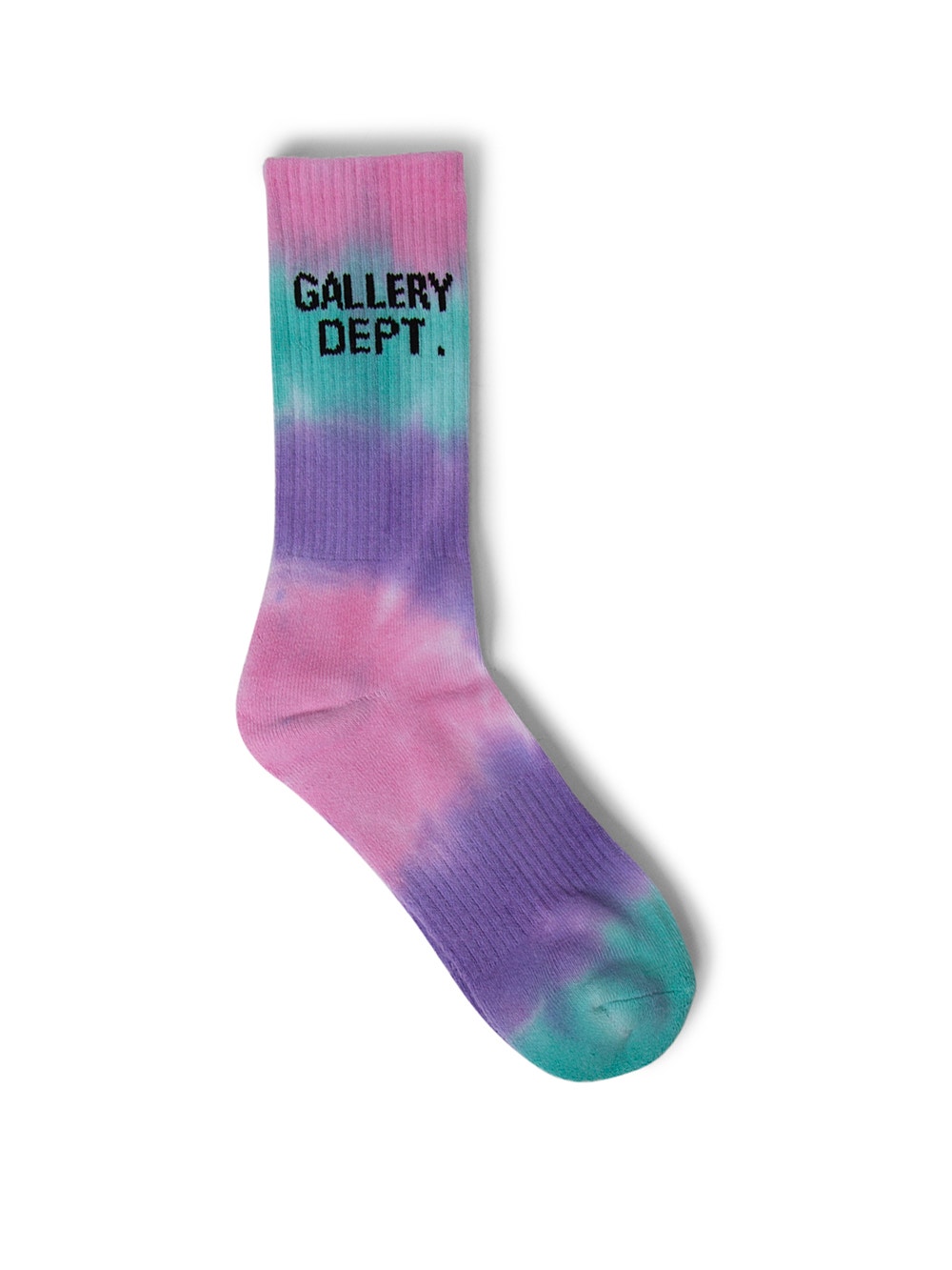 Los Angeles print tie dye socks