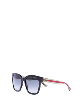 Oversize Square Sunglasses Black secondary image