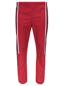 PANELLED TRACKPANT Burgundy and Navy