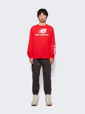 MADE in USA Heritage Long Sleeve Tee Red secondary image