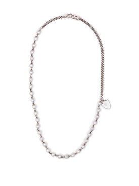 Mondi Pearl Necklace Silver