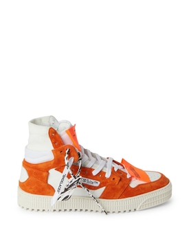3.0 Off Court Supreme Suede Sneakers Orange And Black