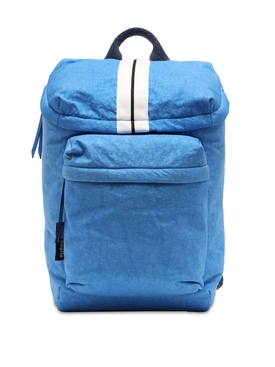 Classic track backpack Blue and White