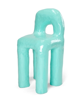 Stool made in 296 minutes teal