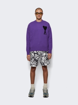 ADC Wool-Knit Sweater PURPLE AND BLACK secondary image