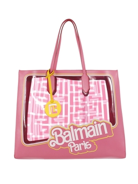 X Barbie Medium Folded Shopping Bag Pink