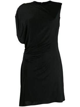 ruched detail dress